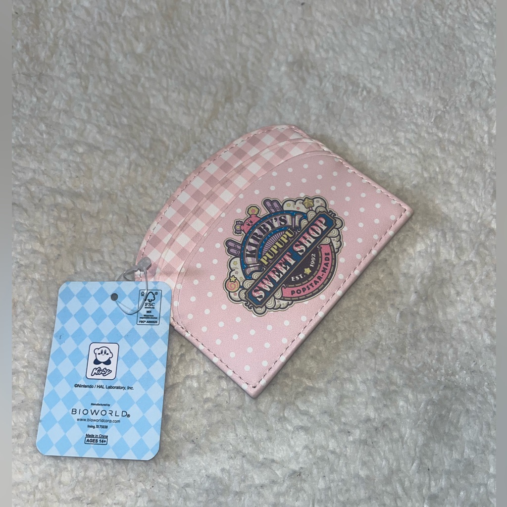 Kirby Sweatshop Cardholder Wallet